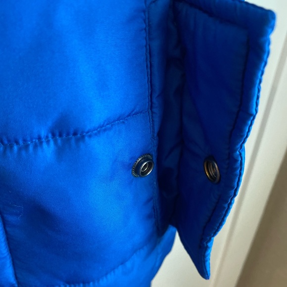 Golden State Warriors Blue NBA Basketball Puffer Vest - Picture 5 of 8